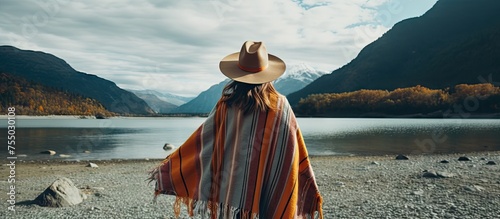 Serene Woman in a Stylish H...