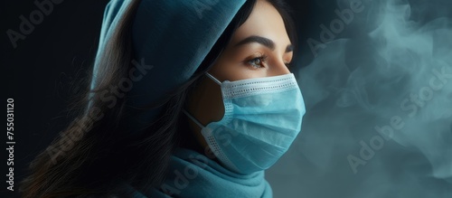 Confident Woman in Surgical...