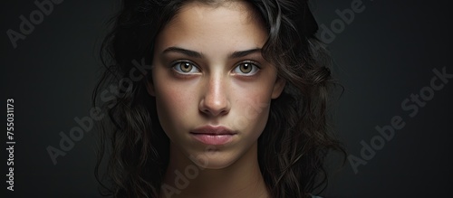 Sensual Woman Posing with L...