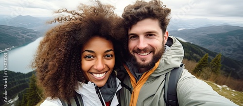 A Couple Capturing the Mome...