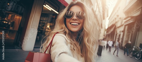 A Woman Taking a Self-Portr...