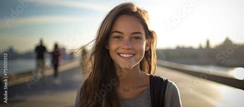 Elegant Female Posing with ...