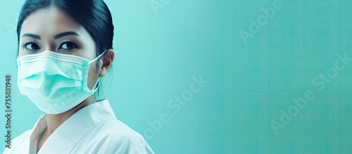 Serious Woman in Medical Ma...