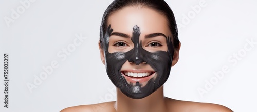 Mysterious Woman Wearing Bl...