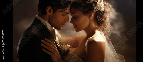 Blissful Newlyweds Radiate ...