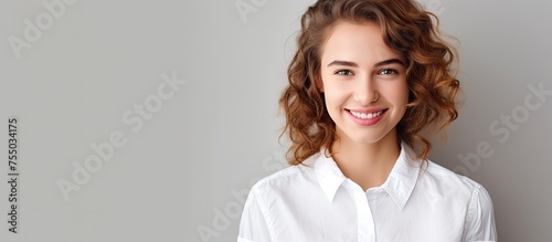 Radiant Young Woman with Lu...