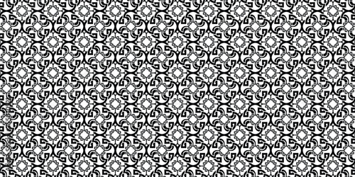 black seamles pattern for print demand vector file