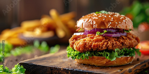Delicious Crispy Chicken Sa...