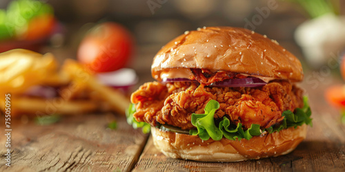Delicious Crispy Chicken Sa...