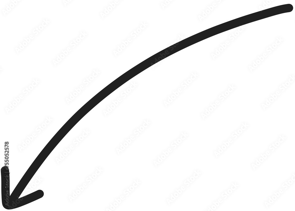Black arrow element Black arrow element
