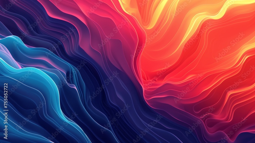 Obraz premium Abstract background with multicolor fire.