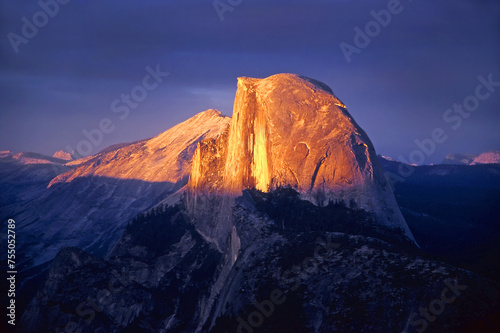 Half Dome in Yosemite National Park, California, USA, UNESCO World Heritage Site