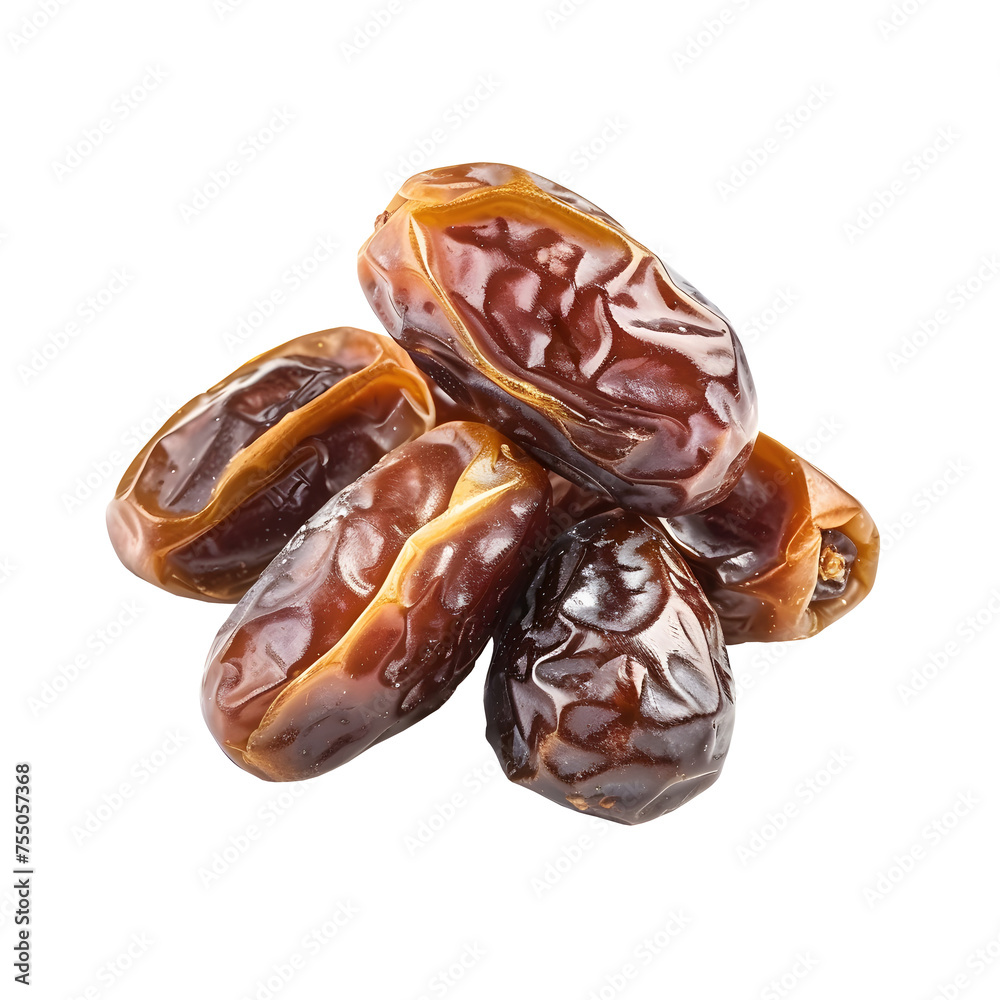 Dates fruit isolated on transparent background Dates fruit isolated on transparent background