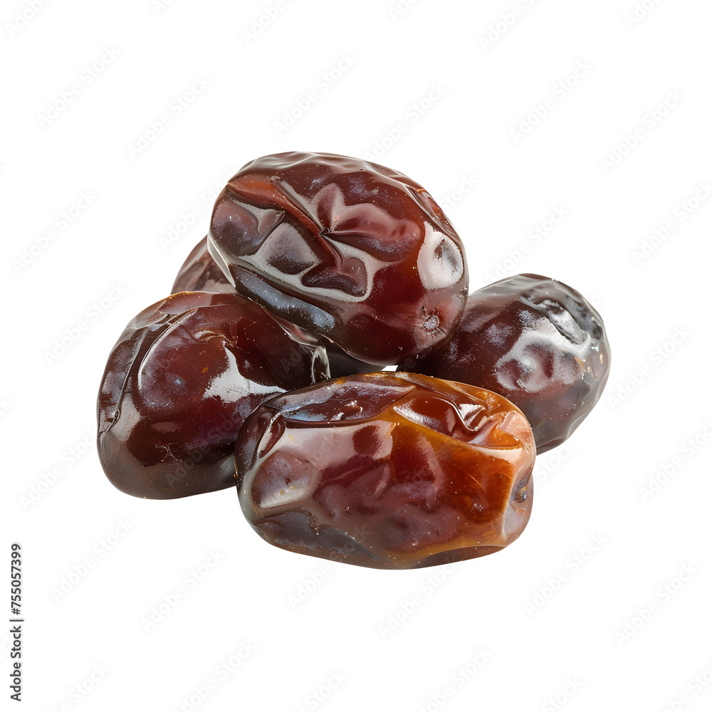 Dates fruit isolated on transparent background Dates fruit isolated on transparent background