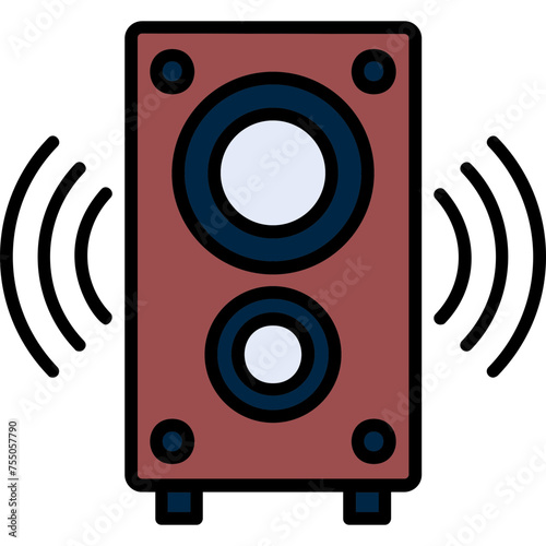 Speaker Vector Icon