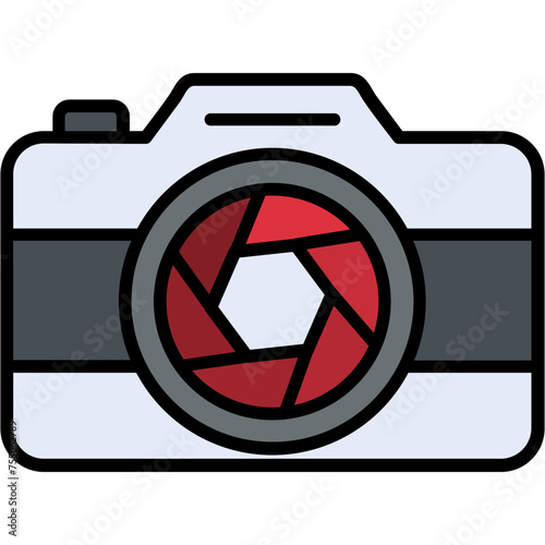 Camera Vector Icon photo