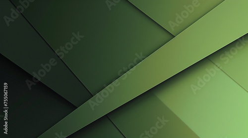 Black and Pista green abstract shape background presentation design. PowerPoint and business background.