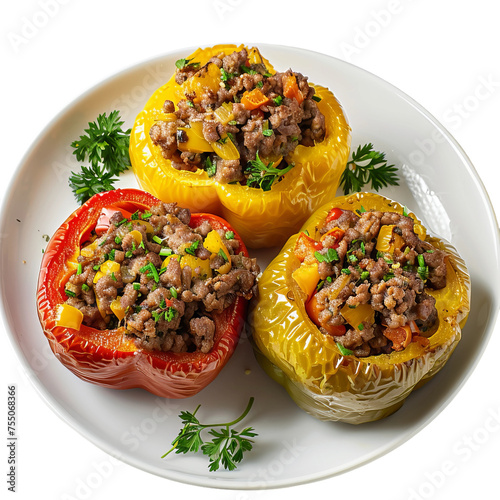 stuffed peppers stuffed with meat