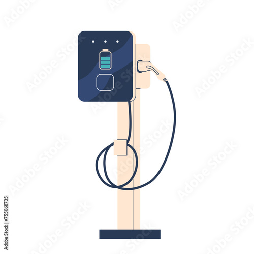 Car Charger Station Is A Designated Area Equipped With Electrical Outlets Or Charging Units for Electric Vehicles