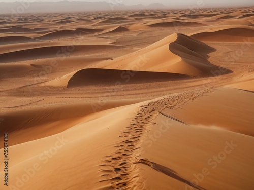 sand dunes in the desert