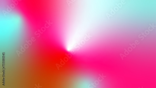 Abstract soft gradient background vibrant magenta violet and light blue shaded effect white light 