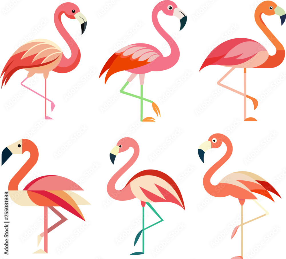 Fototapeta premium Minimalist sunflower beach sea turtle trendy elemant vintage element summer fruit, dinosaur, car, umbrella Silhouette Vector Graphics element illustration