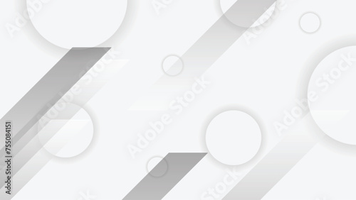 white gradient geometrical pattern background suits for business corporate flyer brochure website banner design
