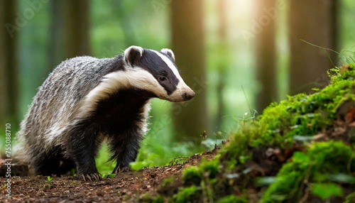 a badger in the German forest © Ümit