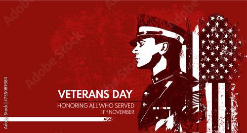 Φωτογραφία veterans day, banne