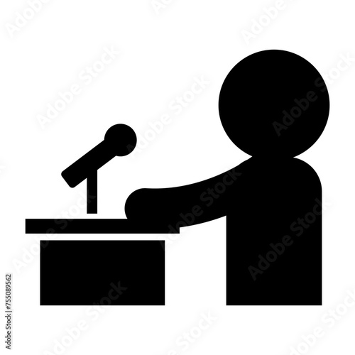 Spokesperson icon