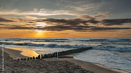 Bałtyk plaża Chłopy . © Mariusz
