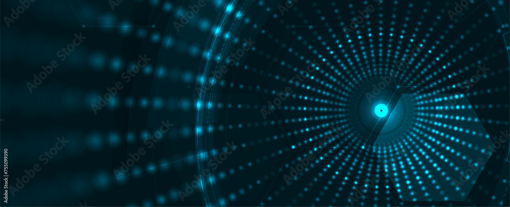 Obraz premium Cyber security and information or network protection. Future cyber technology web services for business and internet project