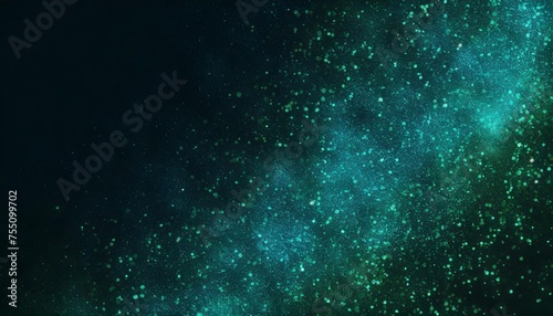 glowing stardust small particles on black vertical background 8k 9 16 copy space dark backdrop light blue green glitter texture for social media wallpaper web banner presentation cover poster