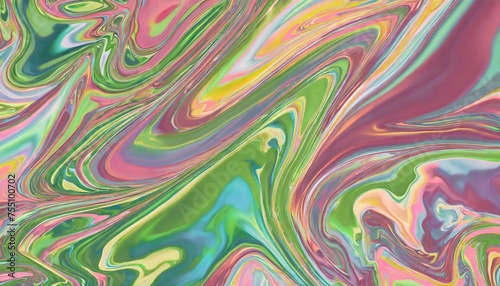 liquid marble background with holographic gloss texture