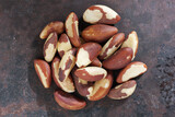 Close up on Brazil nuts