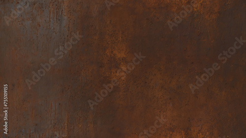 Delving into the Complexity of Weathered Textures: Grunge and Detailed Rust Iron, Set against Oxidized Metal