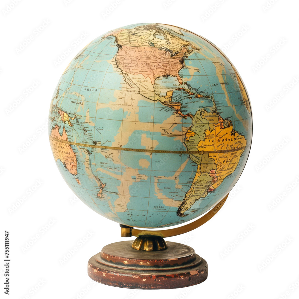 Globe on transparent background Globe on transparent background