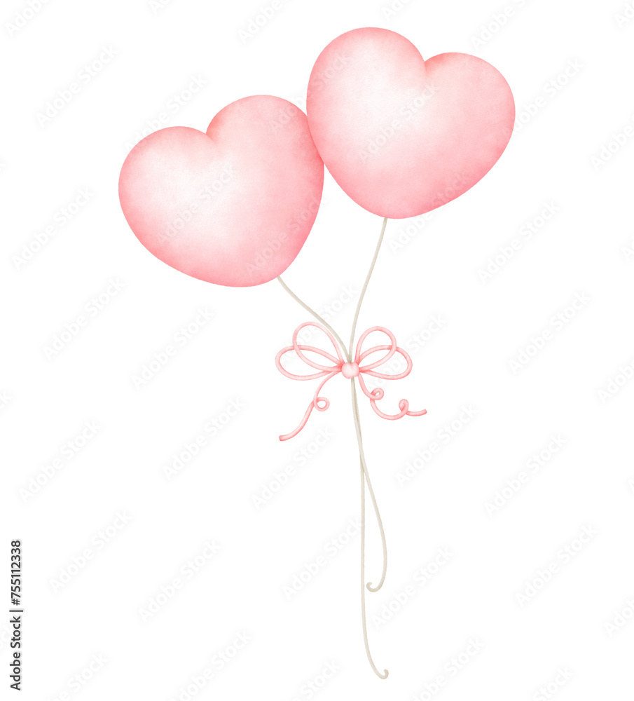 heart shaped balloons for valentine's day