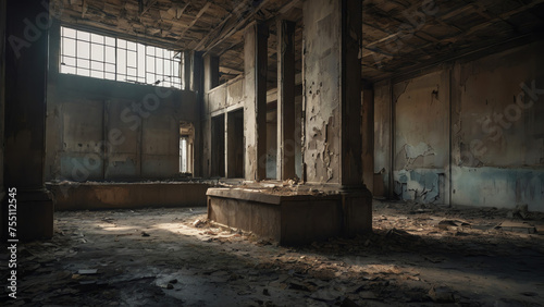 Urban Decay: Exploring Abandoned Buildings and Empty Windows