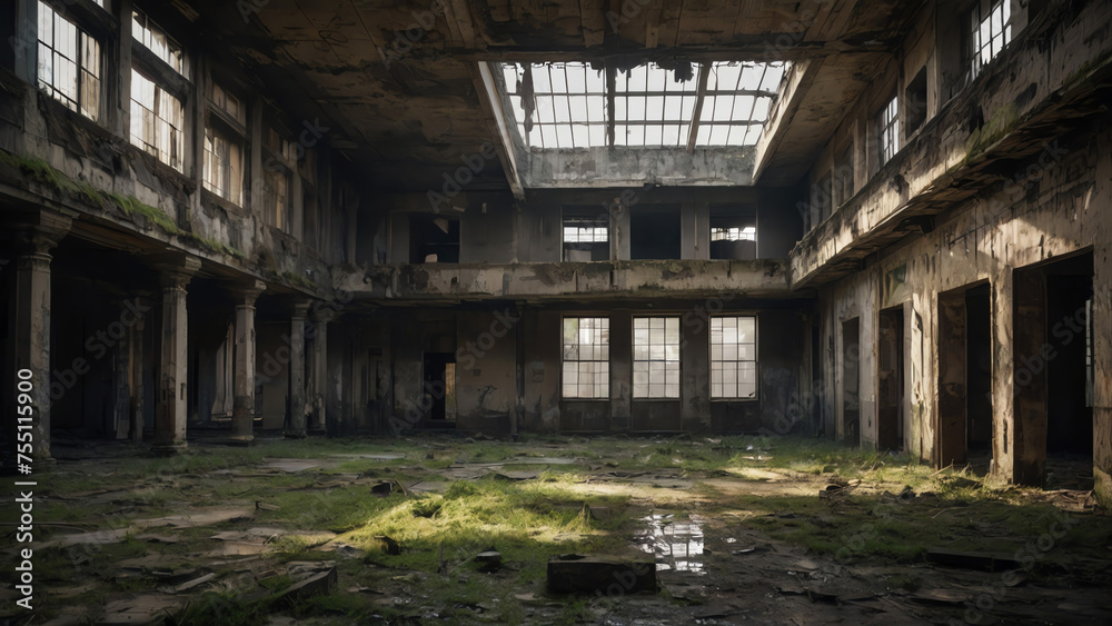 Forgotten Urban Spaces: Recent Neglect in Building Maintenance