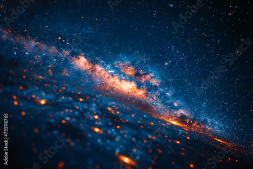 Majestic View of a Galaxy