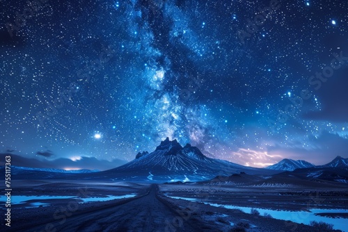 Stars Over Mountain Top