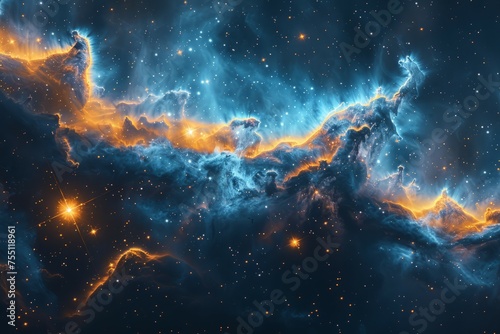 Star Cluster Fills Night Sky