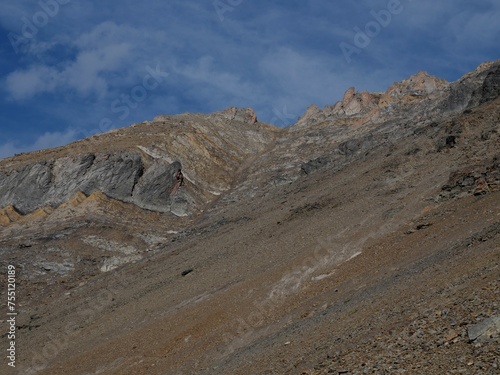 Grizzly Ridge near Highwood Pass at kananaskis photo