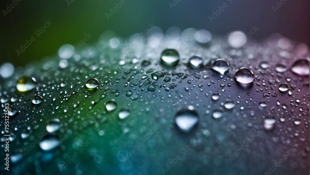 color drops background condensation, bright