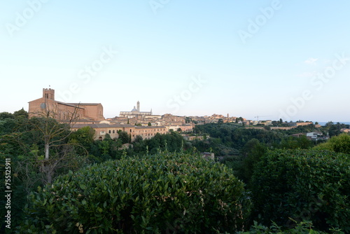 Volterra city view