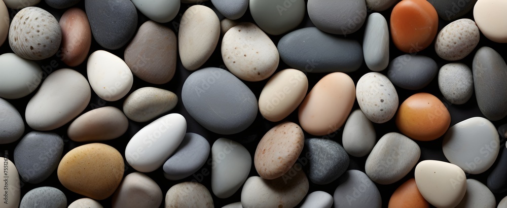 Textured Pebbles from the Shore Textured Pebbles from the Shore