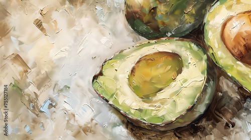 Avocados art