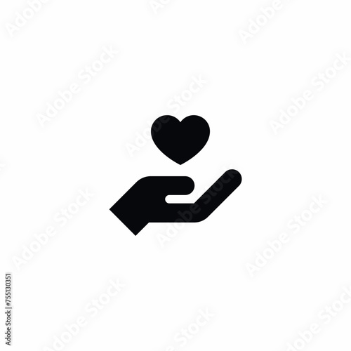 Love Care Understanding icon vector