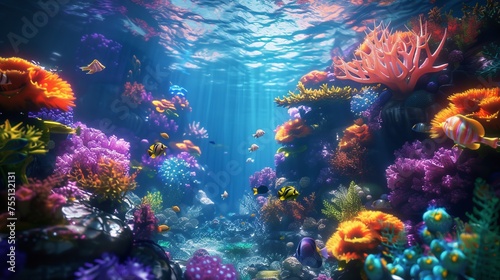 Underwater scenery © Aline